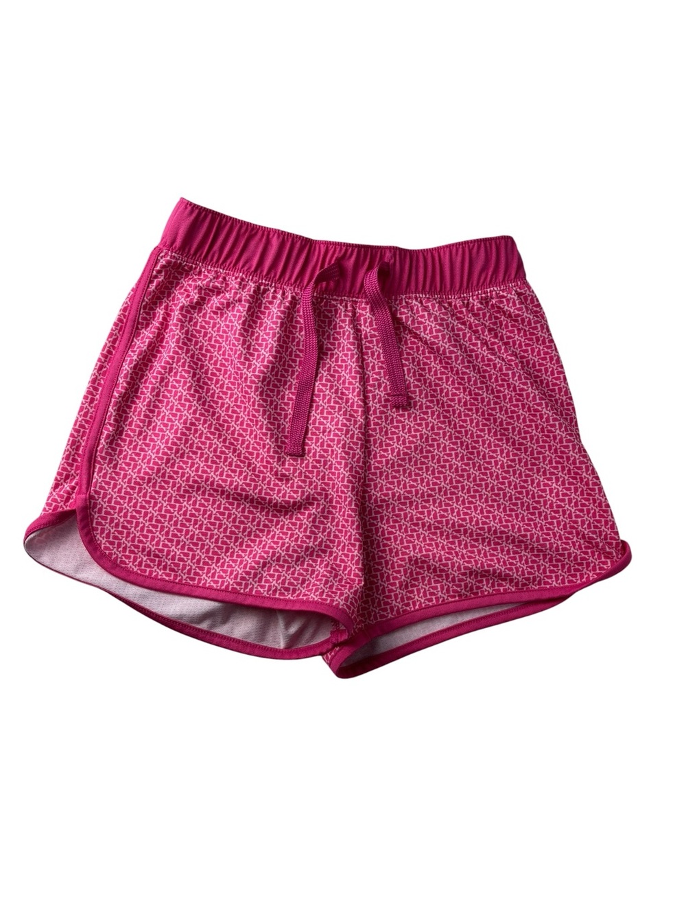 Vineyard Vines Performance Pink Geometric Print Athletic Shorts size M 10-12